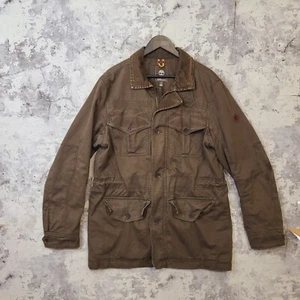 Timberland Earthkeepers Utility Jacket Men's Large Chore Quilted Lined Button A - Picture 1 of 15