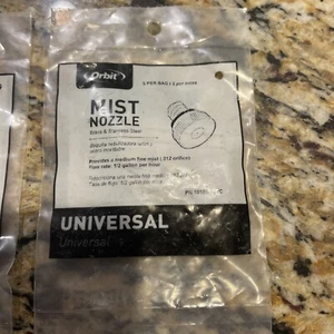 5 Stück) Orbit Nebeldüse Edelstahl/Messing 10106H 5 Düsen - Bild 1 von 3