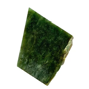 Nephrite Jade Slice 33gm Deep Green Genuine Gems Gemstone Cut ready to polish G3 - Picture 1 of 6