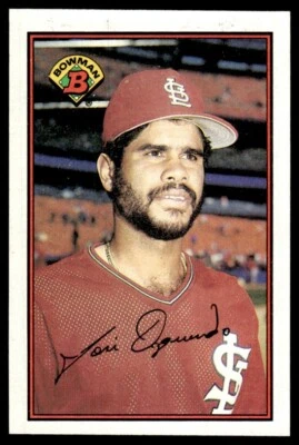 1989 Bowman Jose Oquendo St. Louis Cardinals #438 - Image 1 of 2