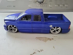 2003 DODGE RAM 1500 BLUE 1:24 SCALE NO BOX BY JADA DUB CITY - Picture 1 of 11