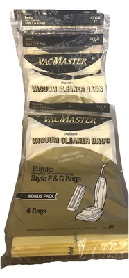 Bolsas para aspiradora vertical Eureka Style F&G VACMASTER 23 bolsas estilo 17 Foto 1 de 4