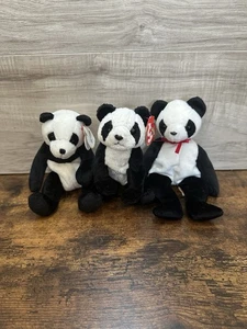 TY Beanie Babies Fortune, Mandy, & China Lot Of 3 From Late 90s Early 2000s - Picture 1 of 7