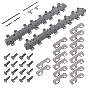 Shaft Mount 1.7 Ratio Stainless Steel Roller Rocker Arm for Chevy GM LS1 LS2 LS6 - Picture 1 of 10