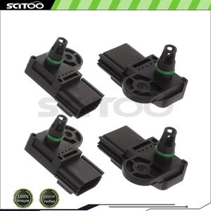 Sensor de presión de mapa de aire colector SCITOO 4 piezas para Ford Focus 2003-2016 1F7018211 - Imagen 1 de 11