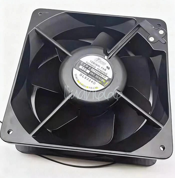 1PZ Ventola di Raffreddamento TOBISHI FANTYPE U7500BXTP AC115V 16CM Resistente alle Alte Temperature - Immagine 1 di 1