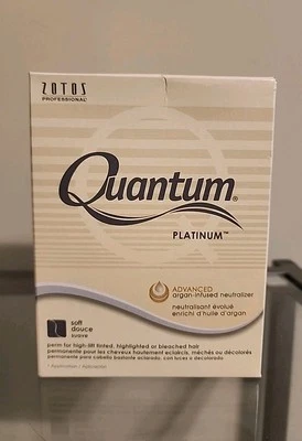 Zotos Quantum Platinum Perm Для Тонированных Волос с Высокой Подтяжкой, Одно Применение МЯГКОЕ - Изображение 1 из 2