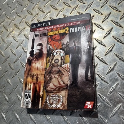 Outlaws Collection PS 3 Spec Ops The Line, Borderlands 2, Mafia 2 clean discs! - Image 1 of 4