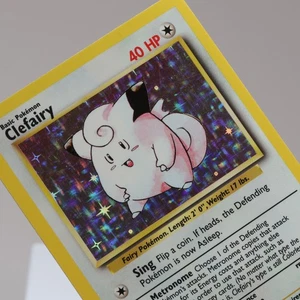 Pokemon TCG - Clefairy 5/102 Base Set Holo Raro WOTC 1999 - EXCELENTE/CASI NUEVO - Imagen 1 de 3