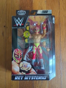 Figura WWE Rey Mysterio Mattel Elite 100 Lucha Libre WWF WCW ECW TNA NXT NJPW AEW - Imagen 1 de 2