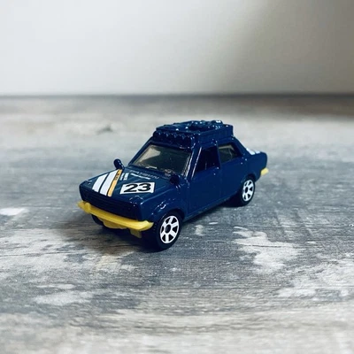 Mattel Matchbox ‘70 Datsun 510 Rally Dark Blue 2016 1:64 - Image 1 of 4