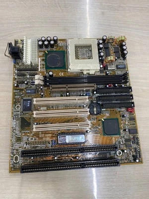 Socket 370 AT PCPartner AP133BS3-C909 (35-C930) Motherboard, CPU & 128 MB  - Image 1 of 4