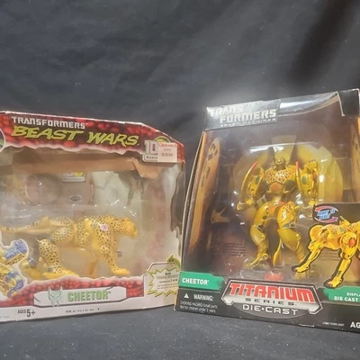 Transformers Cheetor 10th Anniversary Beast Wars Series 1 &06 die cast  galoob  - Image 1 of 4