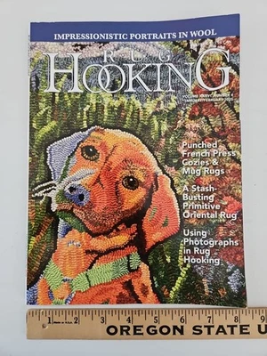 Rug Hooking Magazine Vol. XXXVI No. 4 Jan/Feb 2025 Mug-Rugs Transferring Pattern - Image 1 of 4