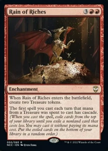 Rain of Riches - Commander: Streets of New Capenna #050/093 MTG Magic The Gather - Picture 1 of 1