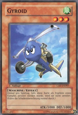 YuGiOh Gyroid CRV-DE007 Common Neu unl. - Bild 1 von 2