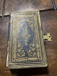 1864 CIVIL WAR ERA, POCKET NEW TESTAMENT BIBLE 1864 Mississippi - Foto 1 di 5