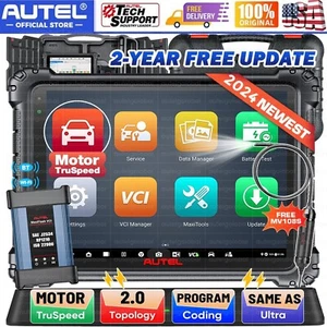Autel MaxiCOM Ultra Lite Intelligent Diagnostic Scanner Programming for Benz BMW - Picture 1 of 23