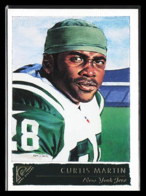 2001 Topps Gallery Curtis Martin #5 - Image 1 of 2