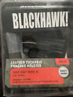 NEW BLACKHAWK S&W M&P 9MM .40 RT LEATHER TUCKABLE PANCAKE HOLSTER FREE SHIPPING