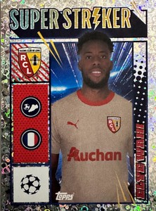 #404 Elye Wahi RC Lens - Champions League 2023/24 Topps