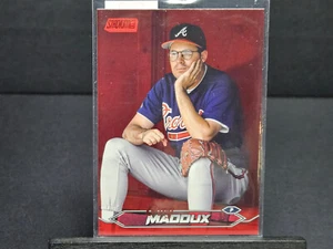 2024 Topps Stadium Club GREG MADDUX RED FOIL #85 Atlanta Braves - Picture 1 of 1