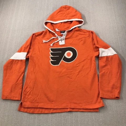 Philadelphia Flyers Sweater Mens Medium Claude Giroux Old Time Hockey Sweatshirt Cover