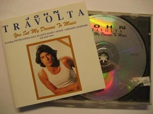 JOHN TRAVOLTA YOU SET MY DREAMS TO MUSIC CD - Picture 1 of 1