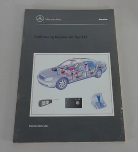Manual De Taller Introducción Mercedes Benz Clase S W220 Keyless Go De 1999 - Imagen 1 de 1