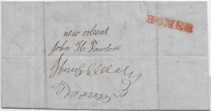 1848 Arkansas to New Orleans, La via Steamer "Homer" (60446) - Picture 1 of 4