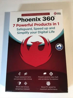 IOLO PHOENIX 360 NEW iolo Phoenix 360 7 Powerful Products in 1 SEALED RETAIL NEW - Image 1 of 4