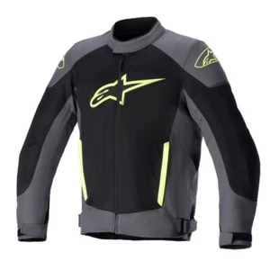 GIACCA MOTO ALPINESTARS T-SP X SUPERAIR TARGRAY BLACK YELLOW FLUO - Foto 1 di 1