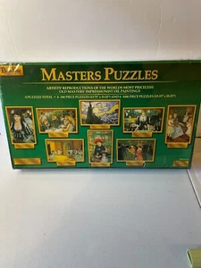 Masters Puzzles Artists Reproductions (8 Jigsaw Puzzles Total 500 & 1000 Pieces) - Photo 1/6