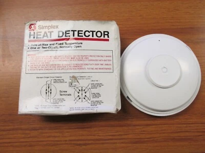 NIB.. SIMPLEX HEAT DETECTOR CAT# 2098-9443 .. ZB-184 - Image 1 of 4