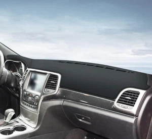Cubierta de cuero para tablero de instrumentos Dashmat almohadilla antisol para Jeep Grand Cherokee 11-21 - Imagen 1 de 9