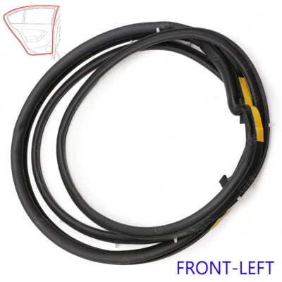 Lh Front Door Rubber Seal Weatherstrip Fits Toyota Corolla AE EE90 92 1987 1990 - Image 1 of 4