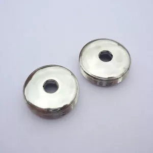 Cubiertas de manivela estilo vintage, aluminio, polvo, par, x2, Campagnolo, Shimano - Imagen 1 de 4