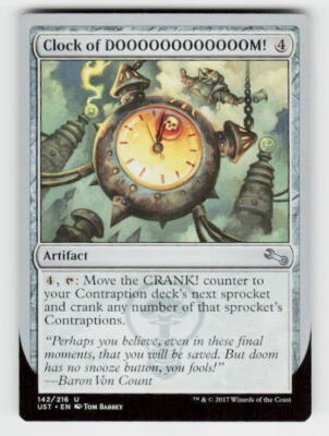 Unstable #142 Clock of DOOOOOOOOOOOOM! - Image 1 of 2