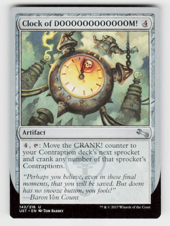 Unstable #142 Clock of DOOOOOOOOOOOOM! - Image 1 of 2