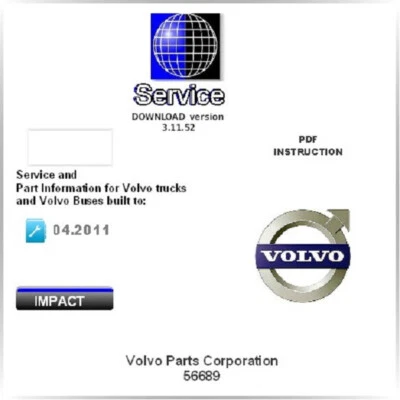 volvo workshop service manual b5lh,b6,b6r,b7,b7f,b7l,b7r,b9l,b9r,b9s,b9tl,cmh - Image 1 of 4