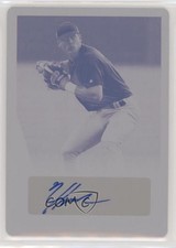 2018 Leaf Ultimate Draft 90 Printing Plate Magenta 1/1 Nico Hoerner Auto uk2