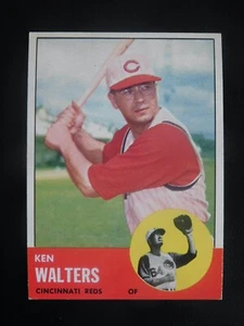 1963 Topps Baseball Card #534 Ken Walters (EX-MT/NM) - Picture 1 of 2