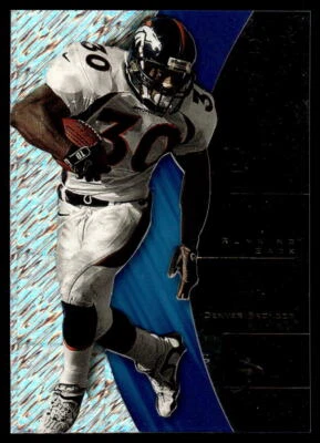 1998 SkyBox E-X2001 #13 Terrell Davis FOOTBALL Denver Broncos - Image 1 of 2
