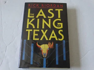 The Last King Of Texas Book Rick Riordan Detective Crime Novel Mystery Signed - Picture 1 of 10
