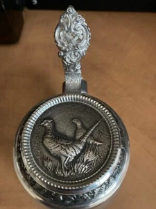 KLAR GEÄTZT Hirsch mit Laub GLAS BIERKRUG/BECHER/KRUG MIT METALLDECKEL  - Bild 1 von 4