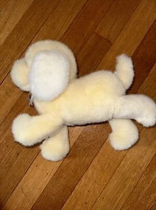 Vintage 1988 Kinder Gund Puppy Dog Rattle Stuffed Animal Floppy Puppy Kindergund - Picture 1 of 10