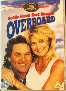 Overboard DVD 80s Comedy Film Movie Goldie Hawn Kurt Russell UK SELLER Region 2 - Picture 1 of 2