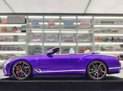 Bentley Continental GTC Speed Edition (Gloss Purple) [H&H] scala 1:18 - Immagine 1 di 4