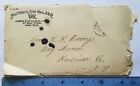 1902 New York &amp; Cuba Mail Steamship Co Ocean Liner Ward Line Postal Ad Cover NYC