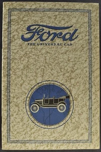 1918 Ford Model T Brochure Touring Car Runabout Coupe Sedan Truck Nice Original - Picture 1 of 12
